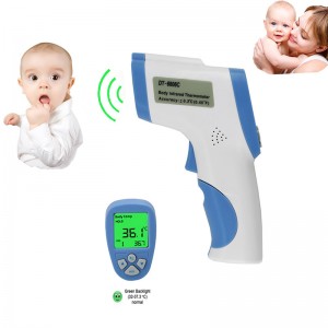 Инфракрасный термометр может измерять от 32 ° С до 43 ° С для детей и взрослых