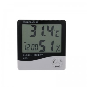 Комнатный термометр Измерение влажности Датчик температуры Метеостанция Цифровая